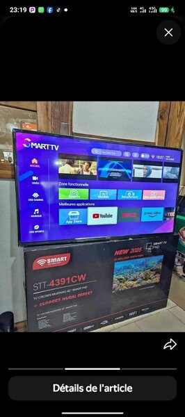 Smart TV TCL 50" Android 4K