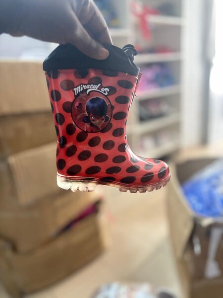 Bottes de pluie enfant coccinelle