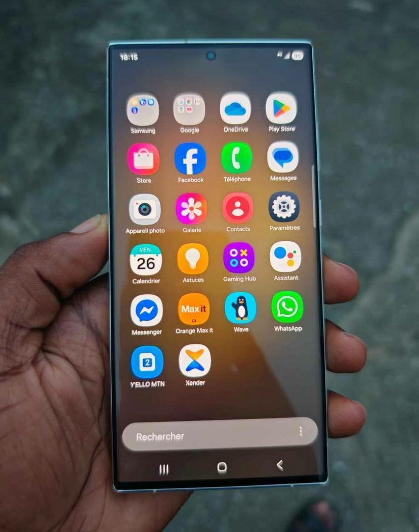 Smartphone Android haut de gamme