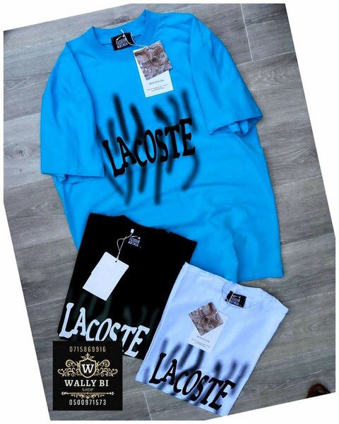 T-shirt Lacoste unisexe tendance