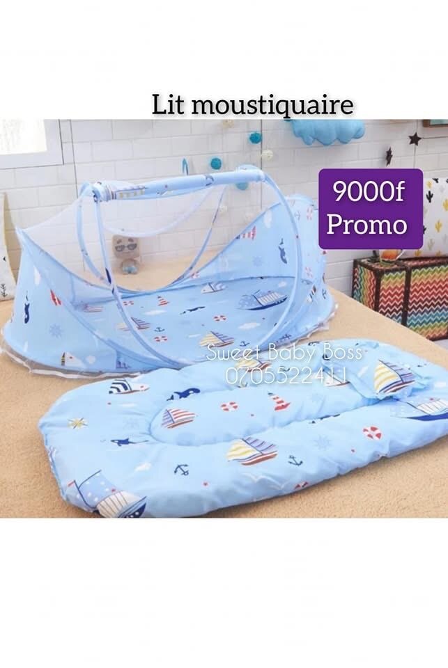 Lit moustiquaire bébé portable