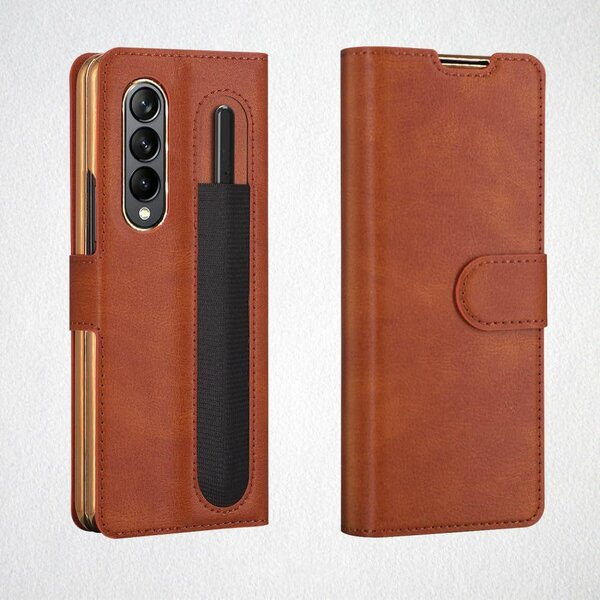 Étui en cuir Samsung Z Fold 7