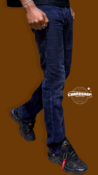 Pantalon en velours unisexe