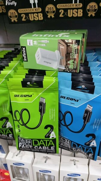 Fast phone charging cables