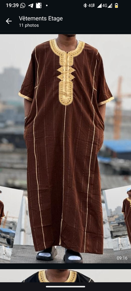 Tunique Africaine Homme Élégan