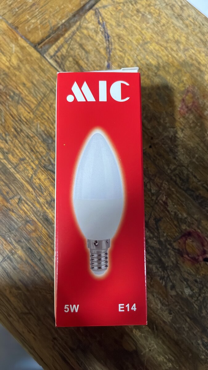 Ampoule LED 5W E14 Blanc