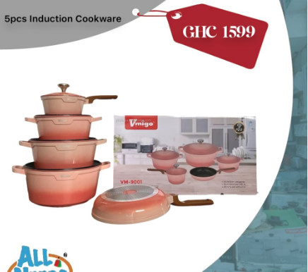 5pcs Induction Cookware