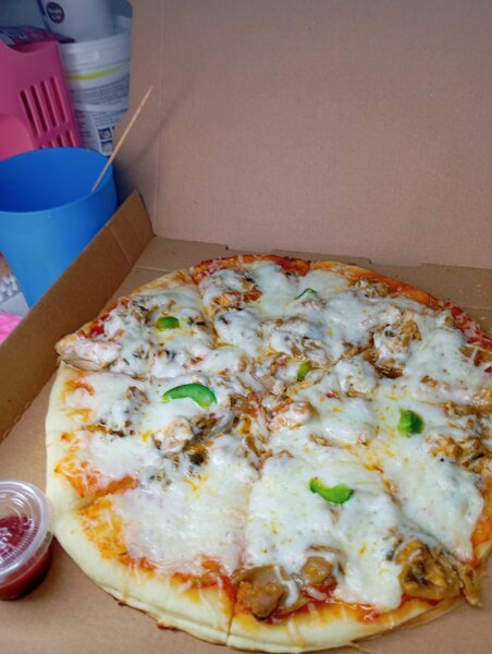 Pizza à la viande hachée