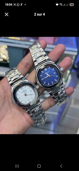 Montres élégantes homme acier inoxydable