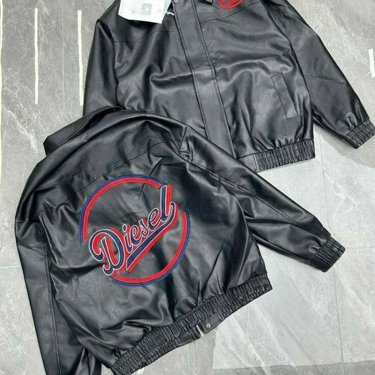 Veste en cuir pour homme