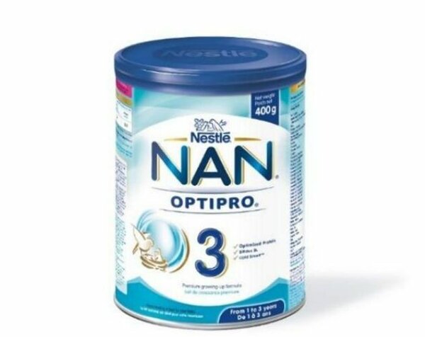Nan 1,2,3 baby food