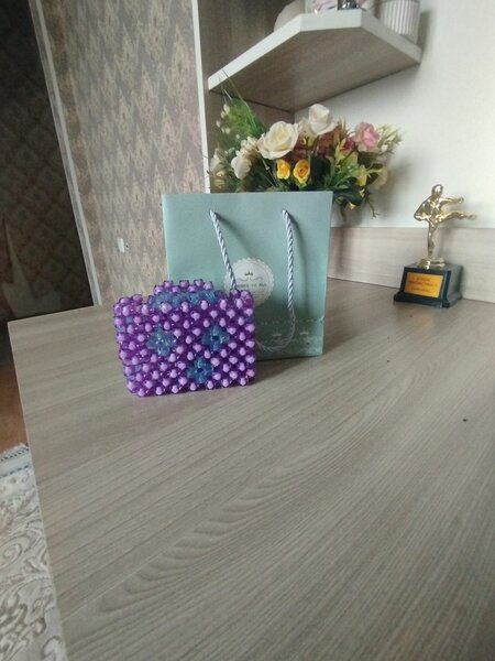 Картхолдер из бусин