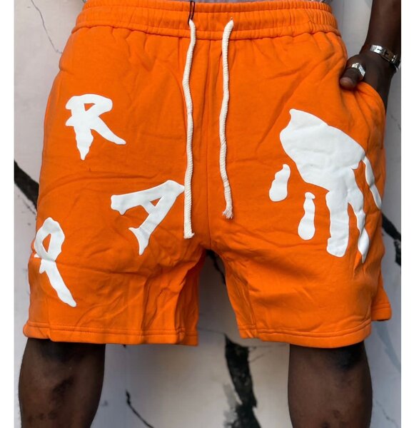 Shorts de sport orange stylés