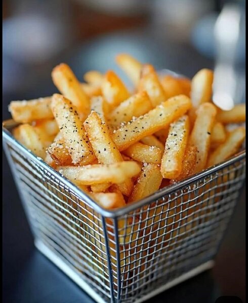 Frites croustillantes