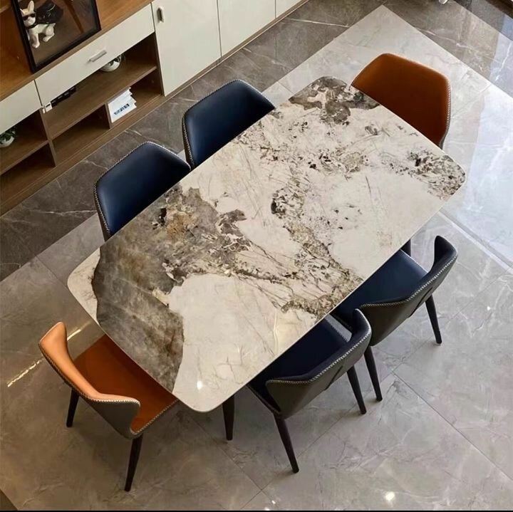Table salle à manger marbre
