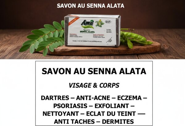 Savon au Senna Alata Visage & Corps