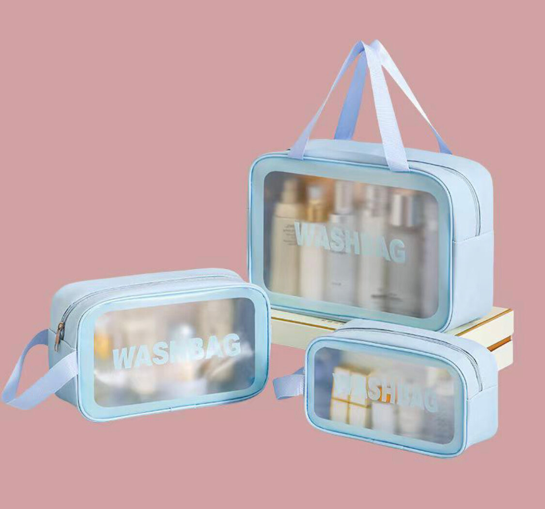 Lot de 3 Trousses de Toilette