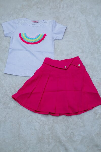 Ensemble T-shirt et Jupe Fille