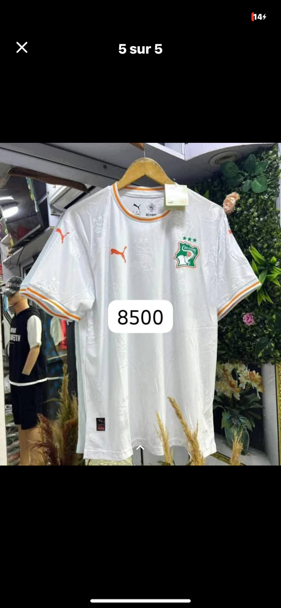 Maillot Côte d'Ivoire Puma