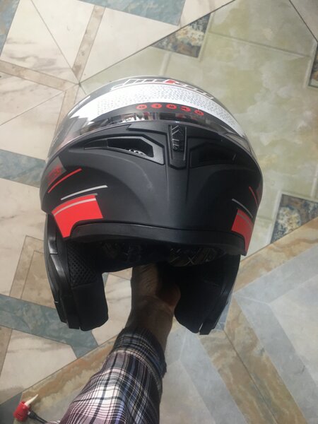 Pull and Beat Motorbike Helmet