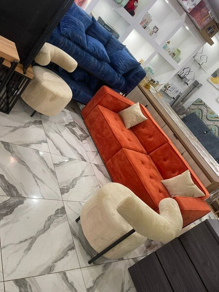 Canapé moderne en velours