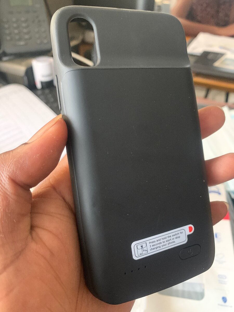 Coque Batterie iPhone X/Xs 4100mAh