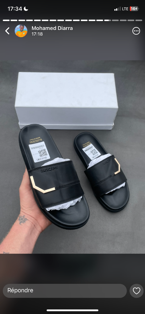 Sandales élégantes pour hommes