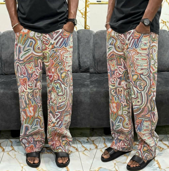 Pantalon Homme Imprimé Graphique