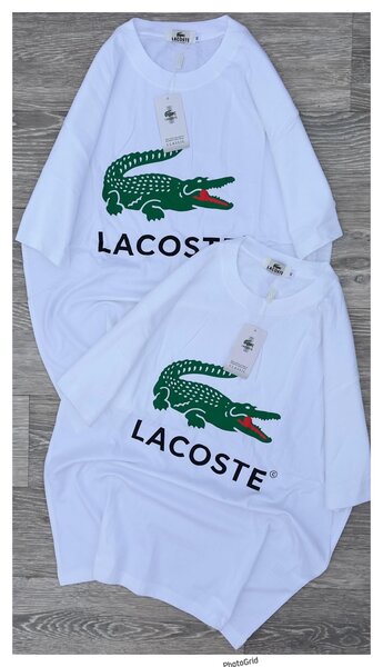 T-shirt Lacoste Blanc unisexe
