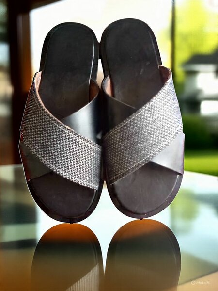 Mules élégantes en cuir