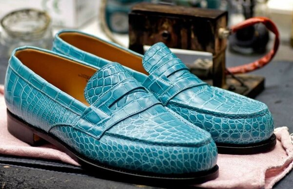 Mocassins en cuir élégants