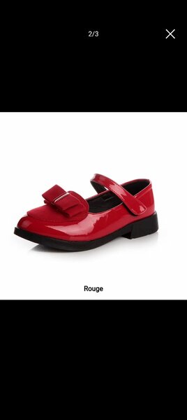 Chaussures rouges pour filles