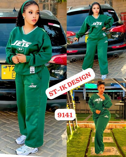 Ensemble sport vert "Jets"