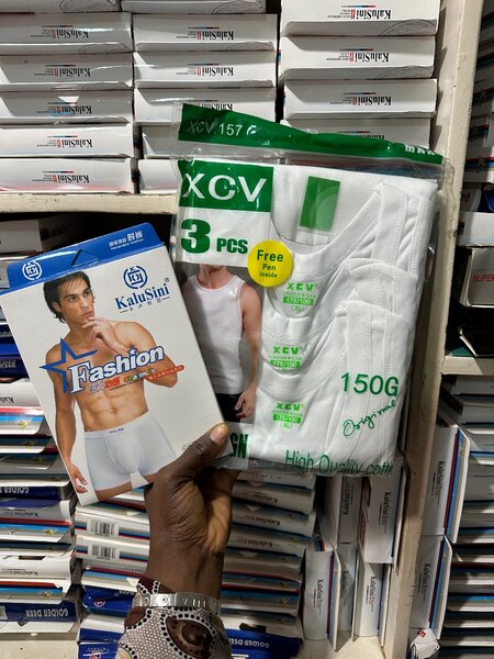 Boxer et debardeur coton