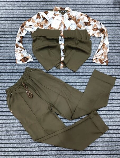 Ensemble, pantalon, chemise