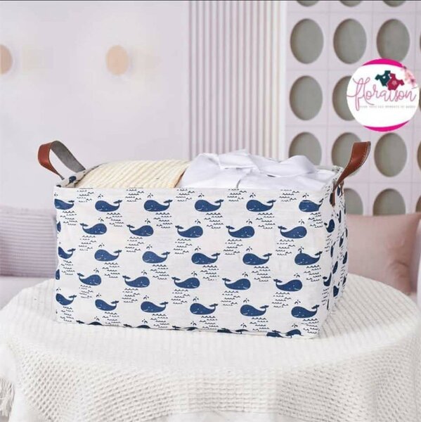 Panier de rangement en tissu