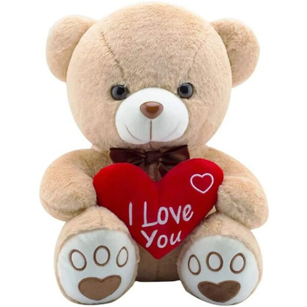 Ours en peluche avec coeur 'I Love You'