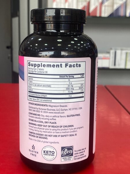 Neocell super collagen with biotin and vitamin C