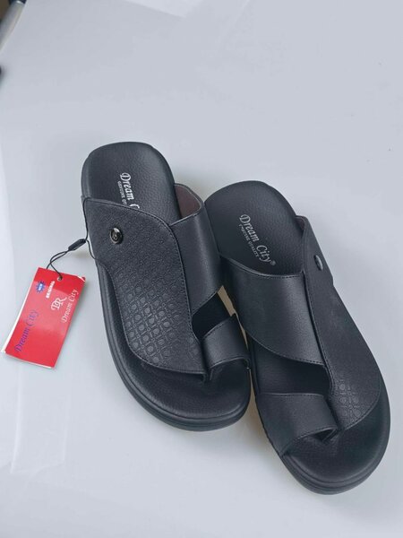 Sandales Confort Noires Homme