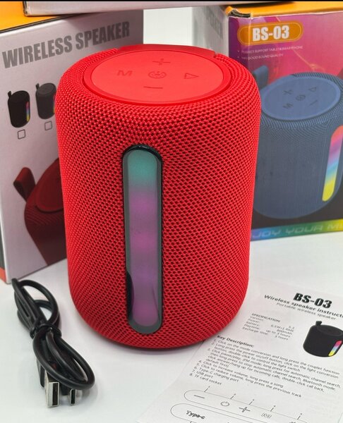 Enceinte Bluetooth Portable LED