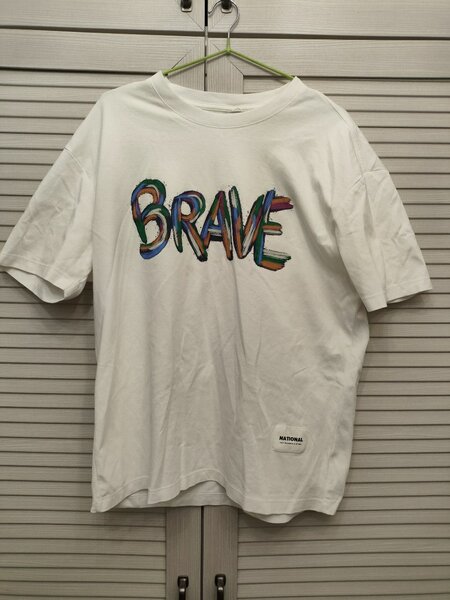 Белая оверсайз футболка