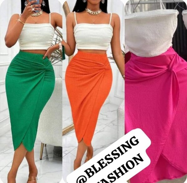 Complet jupe et haut en coton