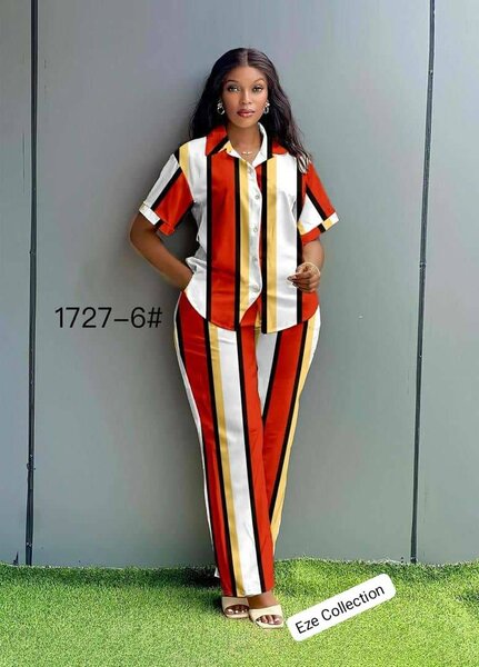 Combinaison imprimée élégante