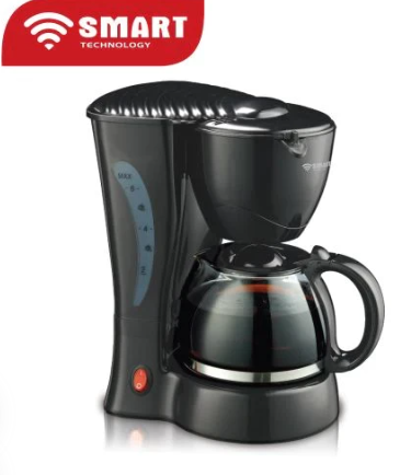 Machine À Café SMART TECHNOLOGY - 0.6L - STPE-1707C - Noir - Garantie 03 Mois
