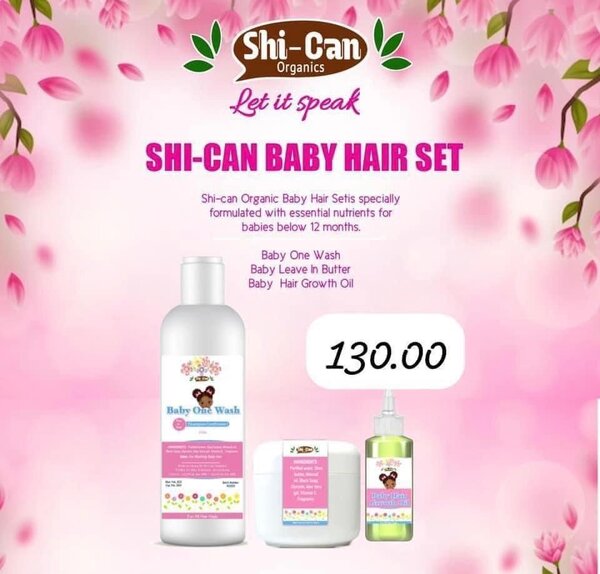 SHI-CAN BABY HAIR SET