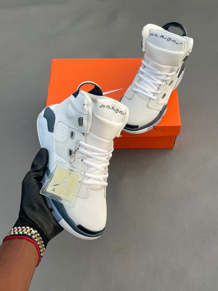 Baskets montantes blanches Nike