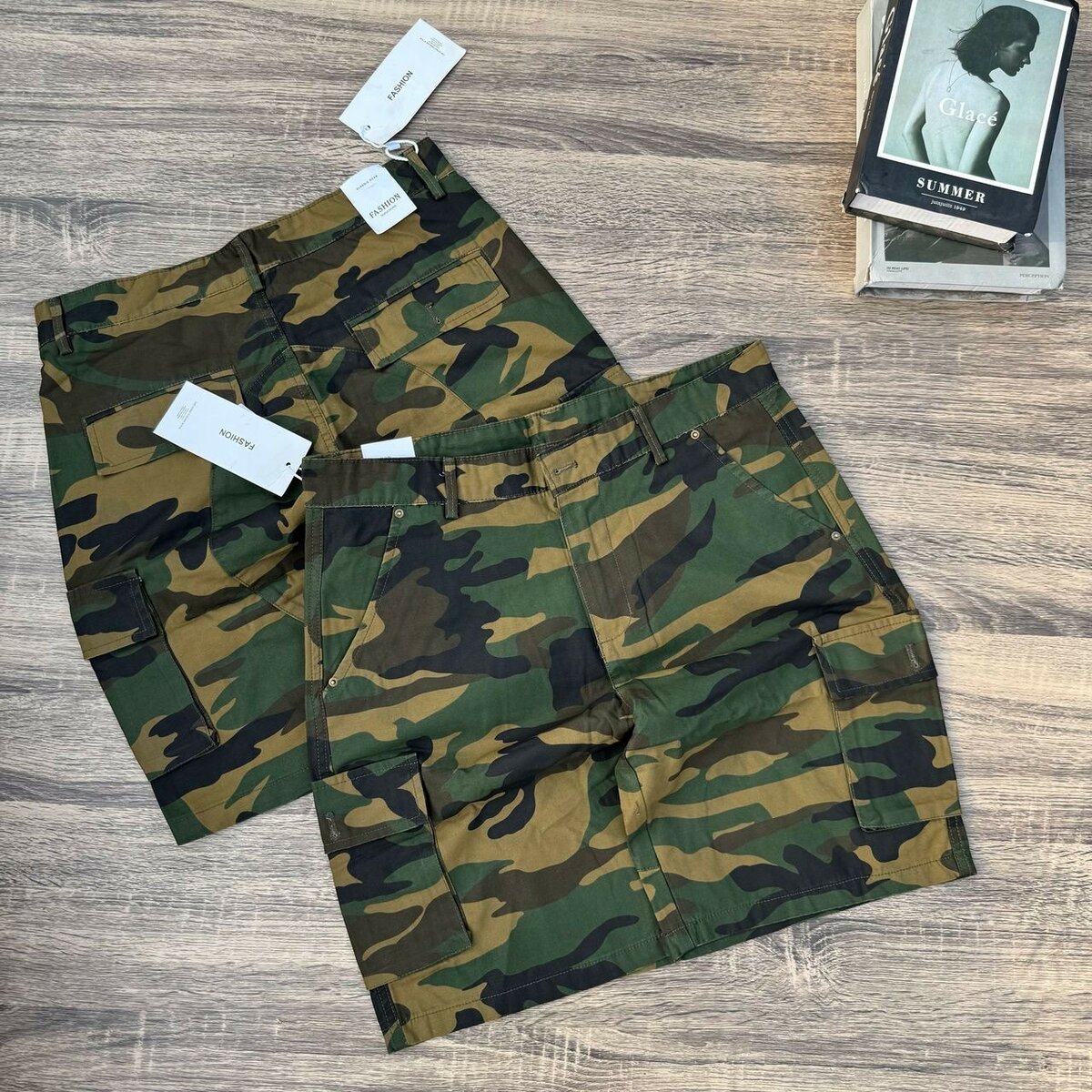Camo shorts available
