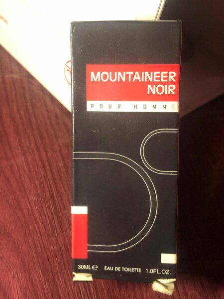 Eau de Toilette Mountaineer Noir pour Homme