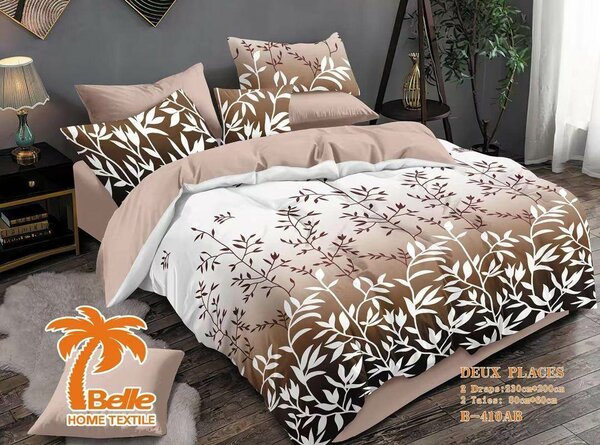 2 draps 2 taies d'oreillers