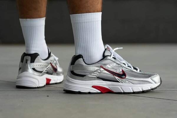 Nike Silver Running Shoes